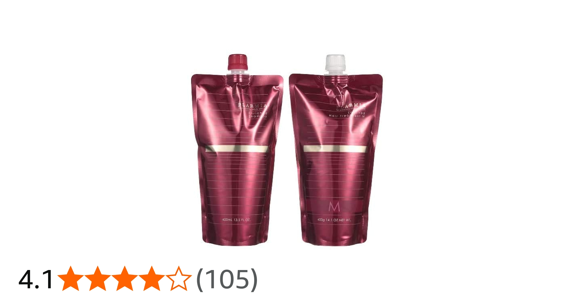 Amazon | ミルボン プラーミア エンリッチド シャンプー 400mL +