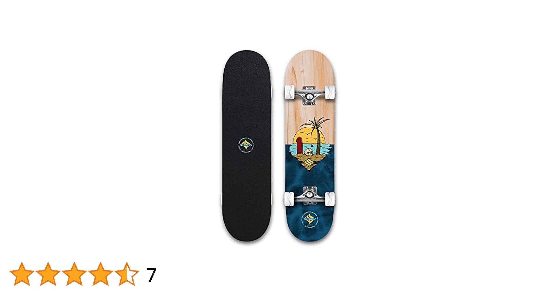 クルーザースケートボード8.25 シャークウィール