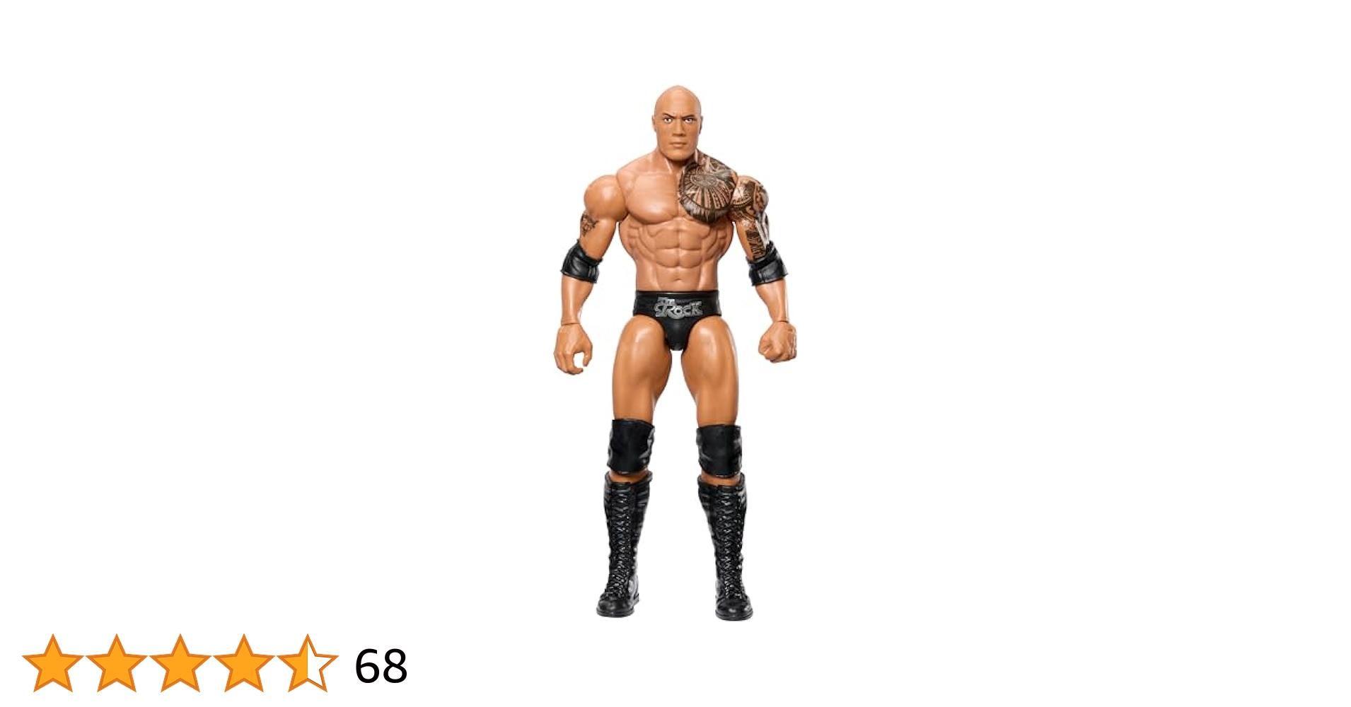 WWF ザ・ロック フィギュア 約15cm チャンピオンベルト付き WWF ザ