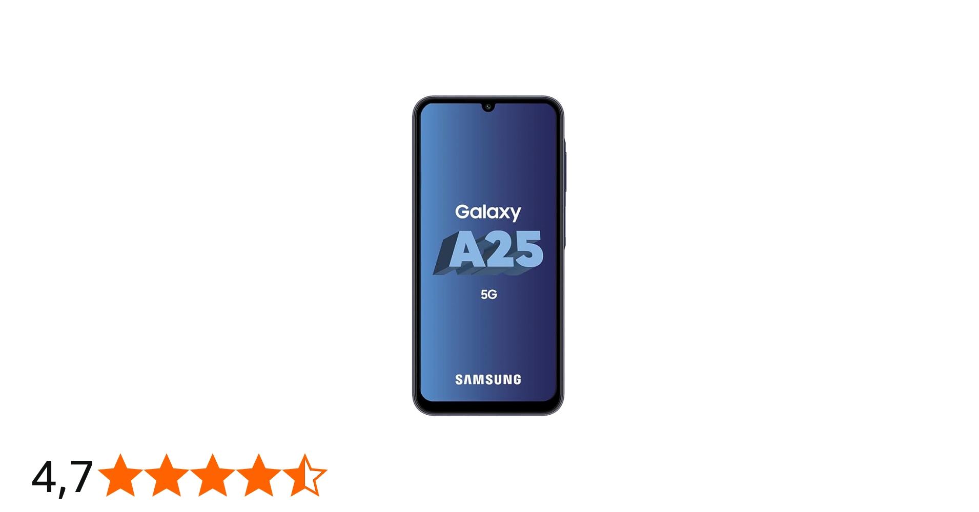 Samsung A256B/DSN Galaxy A25 5G (6.5'' - 6/128GB) Black : Amazon
