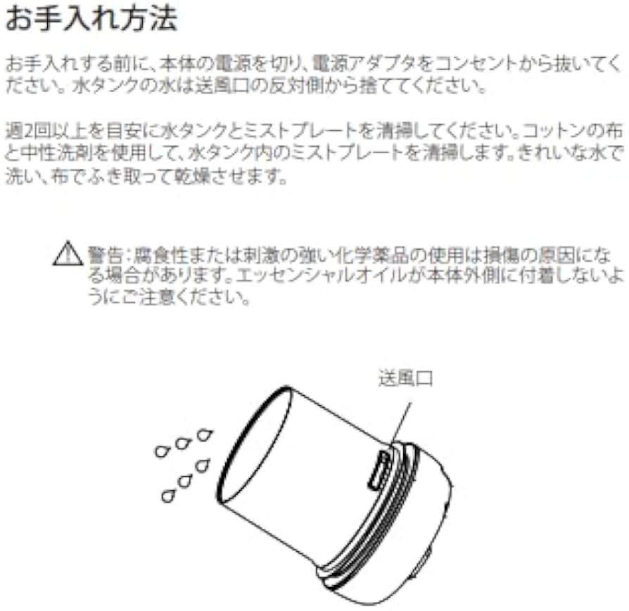 Amazon.co.jp: doTERRA[ドテラ] ラルツディフューザー LALUZ 超音波式