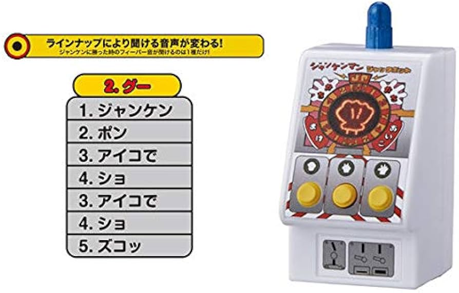 Amazon | ガシャポンサウンド ジャンケンマンJP (ジャックポット) [全4