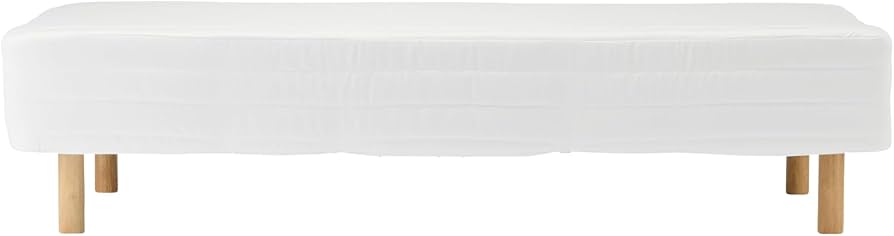 Amazon｜無印良品 脚付マットレス ポケットコイル (洗えるカバー