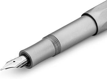 Amazon.co.jp: Kaweco カヴェコ 万年筆 M 中字 スチール スポーツ SLFP