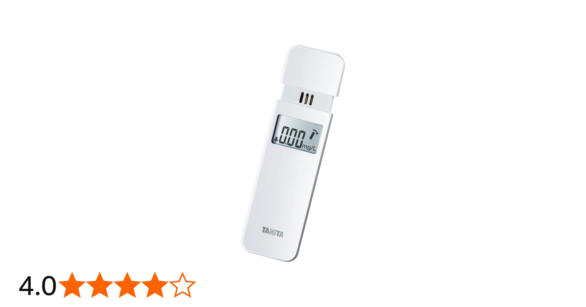 Amazon | タニタ アルコールチェッカー ホワイト EA-100 WH | TANITA