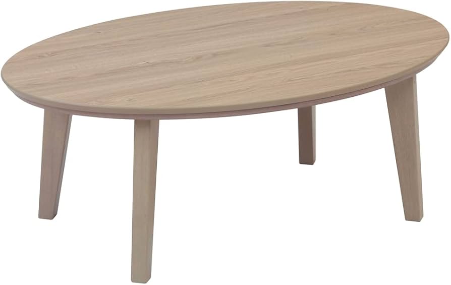 Amazon.co.jp : KEN JAPAN こたつ 楕円形 105 こたつテーブル 105×70cm