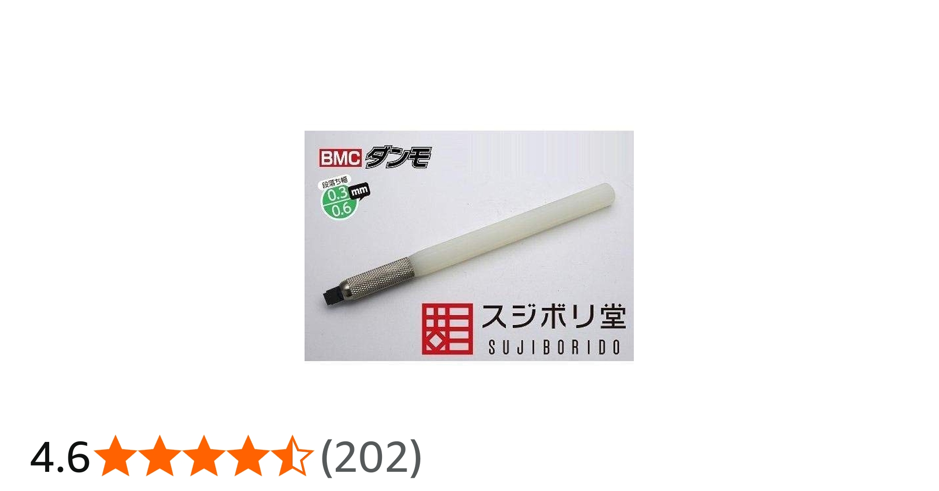 Amazon | スジボリ堂 BMCダンモ 段落ち幅 0.3mm 0.6mm | ホビー用工具 通販