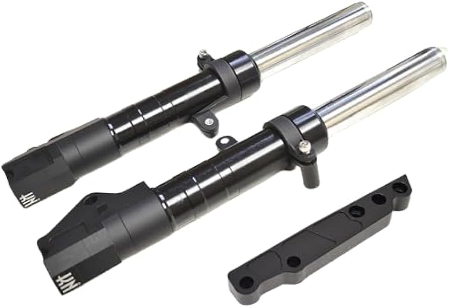 Amazon | KN企画 スーパーフロントフォーク【ブラック】シグナスX 【2