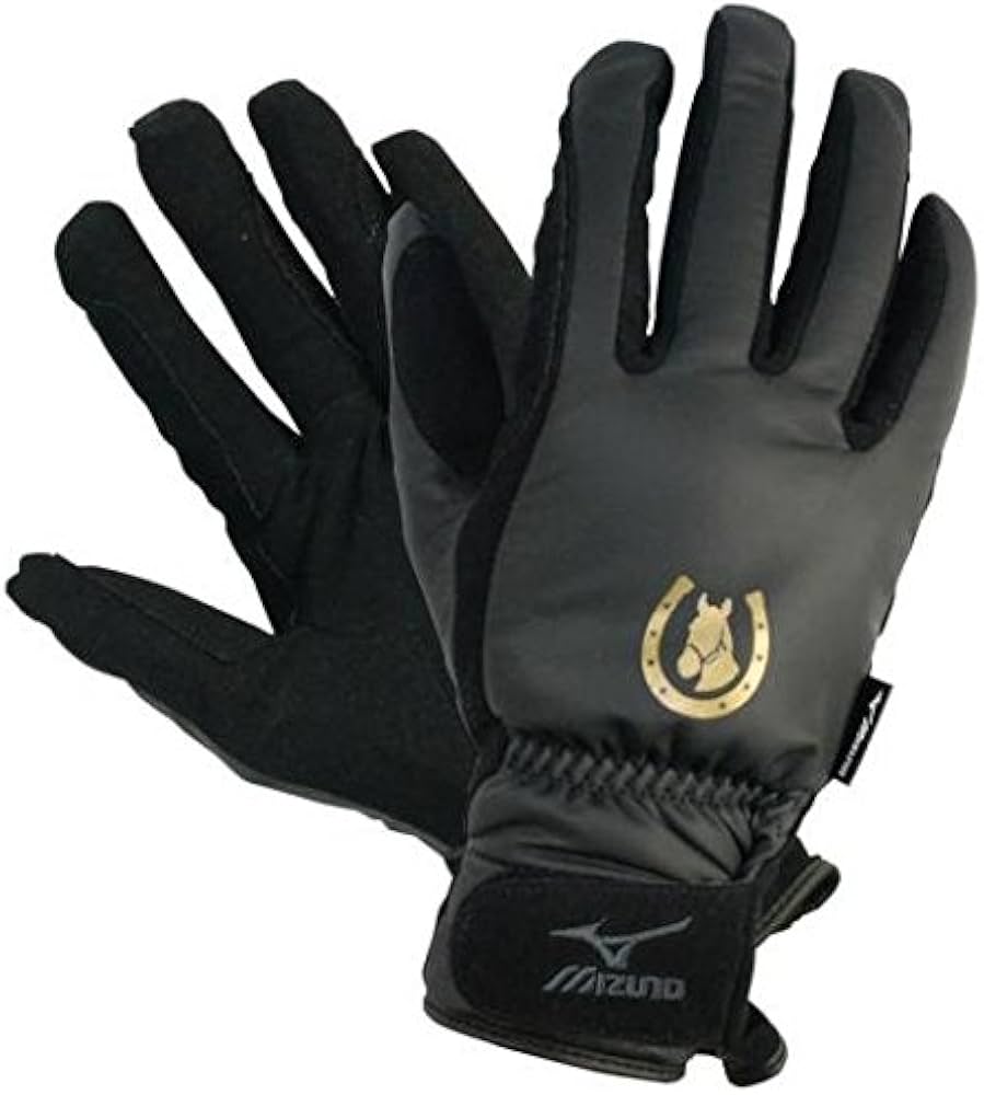 Amazon | MIZUNO(ミズノ) 乗馬用 ブレスサーモ入り手袋 32JY551009 09