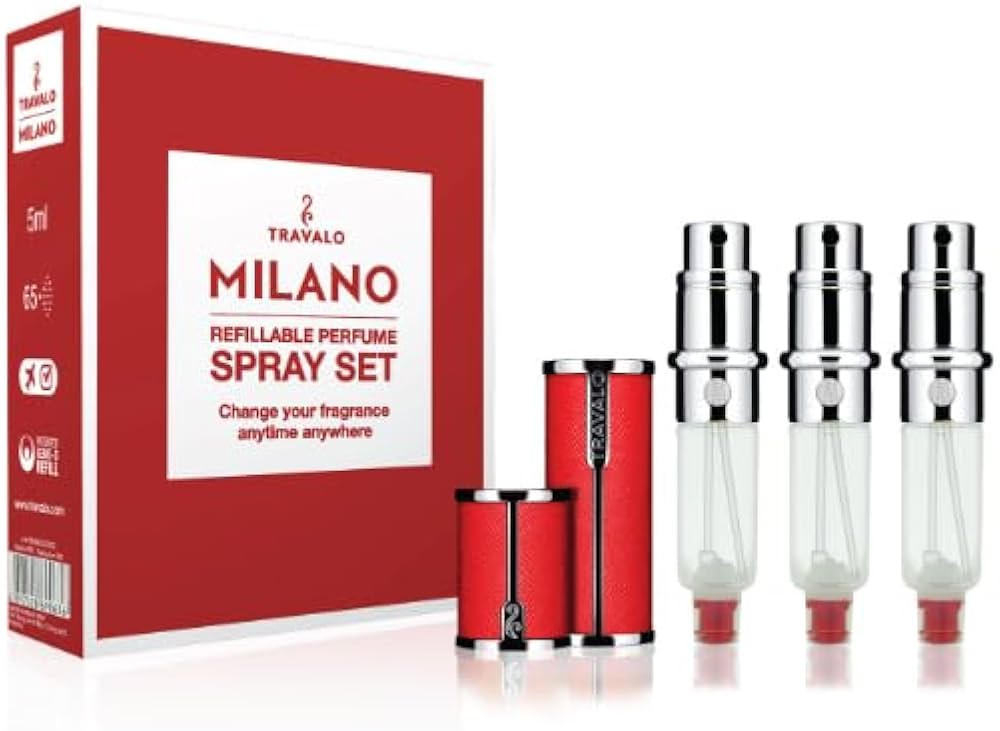 Amazon.co.jp: TRAVALO Atomizer Milano Set with 2 Inner Bottles