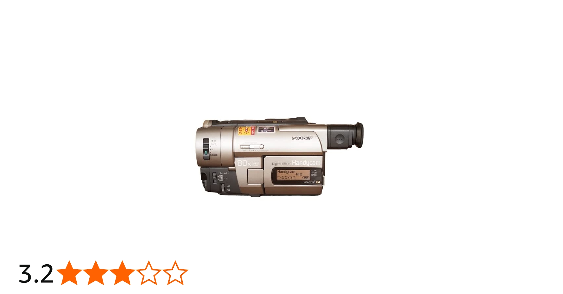 Amazon | SONY ソニー CCD-TRV66K ハイエイトビデオカメラ (VideoHi8