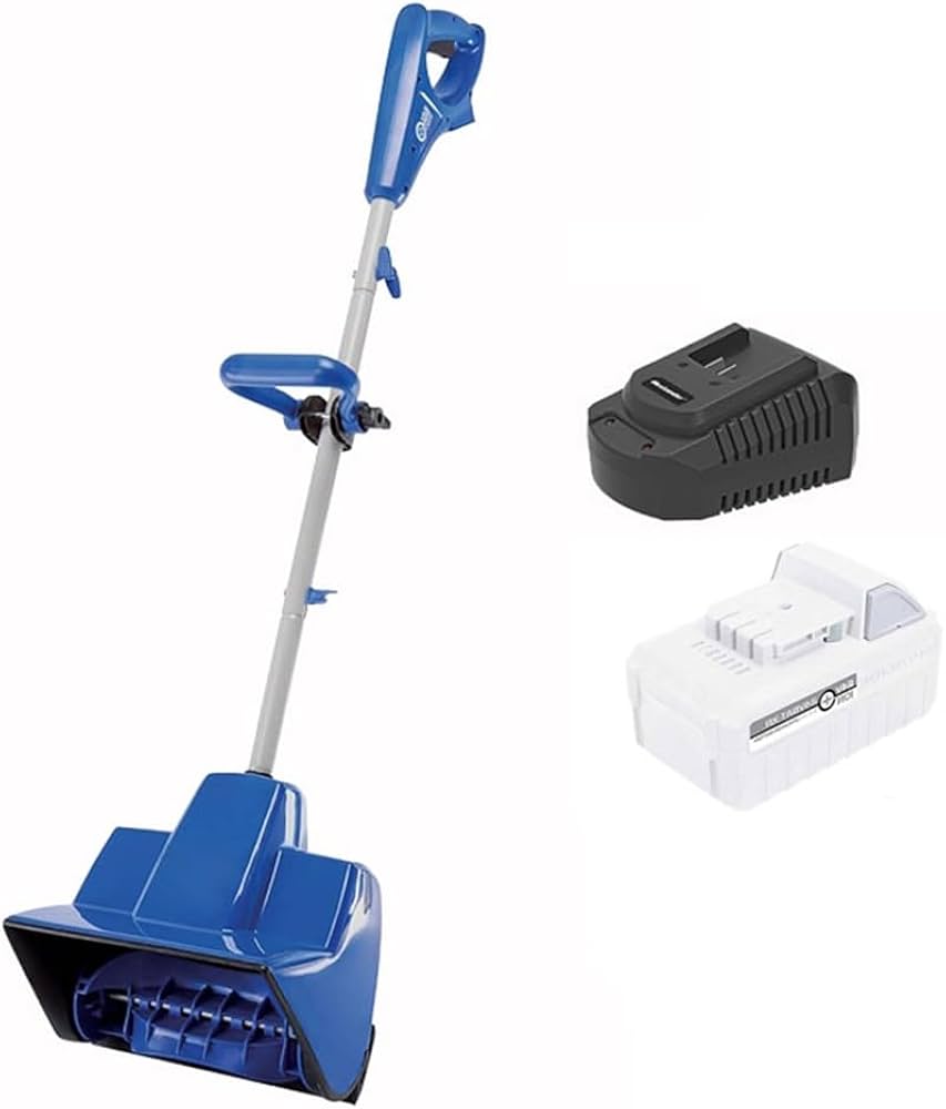 Amazon.co.jp: 電動除雪機 コードレススノーショベル 4000 mAh 充電式