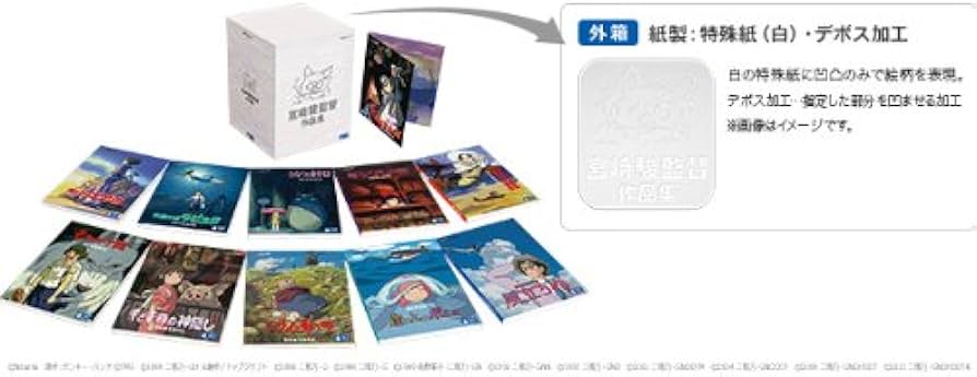 Amazon.co.jp: 宮崎駿監督作品集 [Blu-ray] : 宮崎駿: DVD