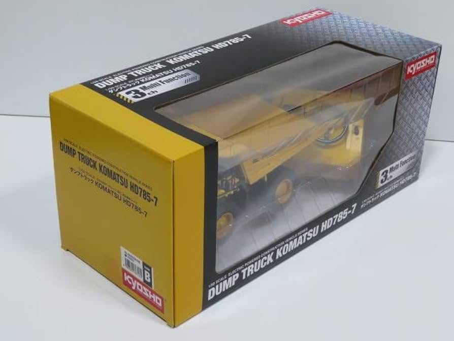 Amazon.co.jp: ラジコン コマツ ダンプトラック HD785-7 バンドB 京商