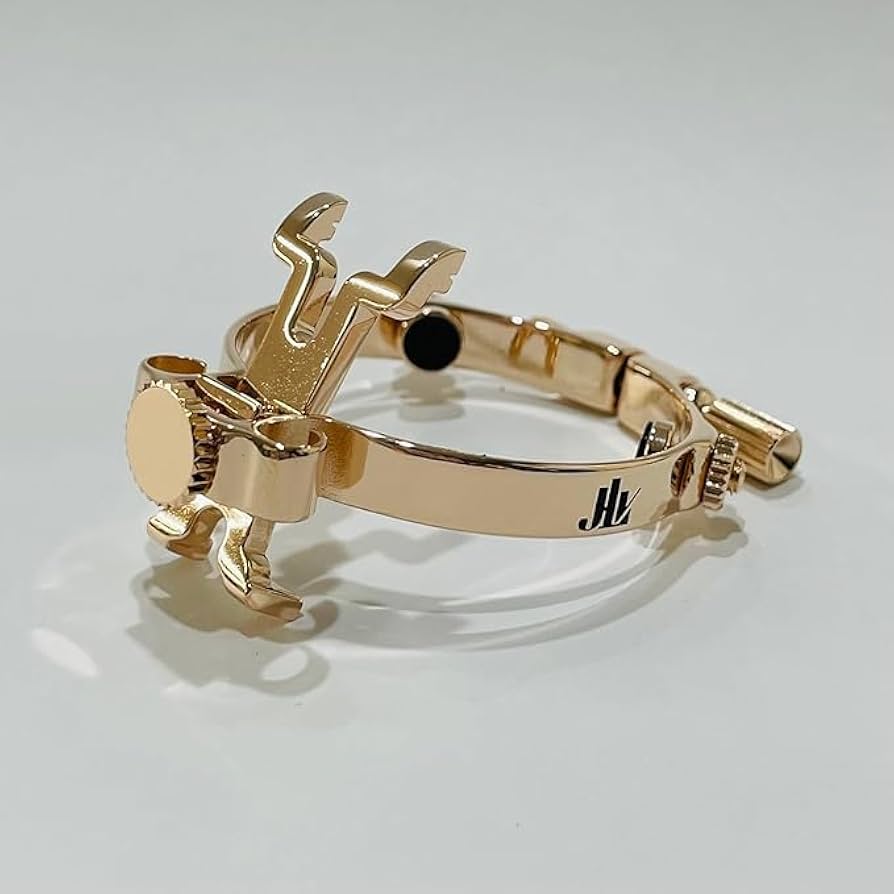 Amazon | JLV リガチャー ローズゴールド (B♭クラリネット) | 木