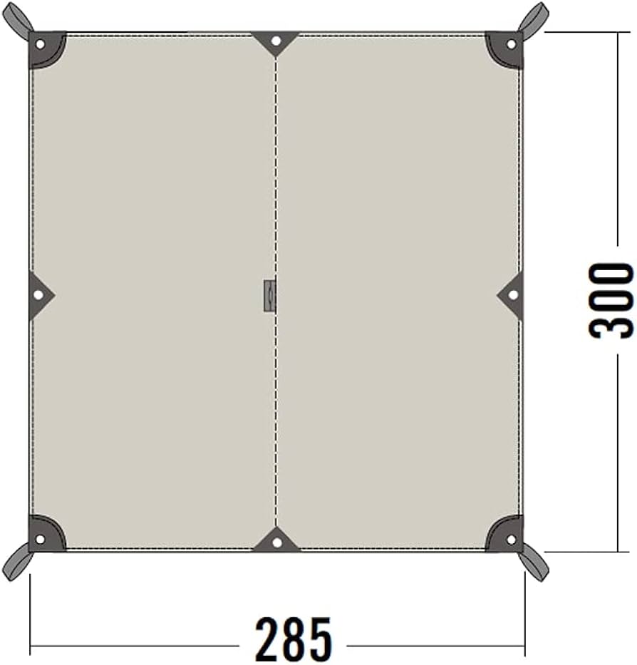 Amazon | TATONKA(タトンカ) タープ TARP 2 TC 285 x 300cm