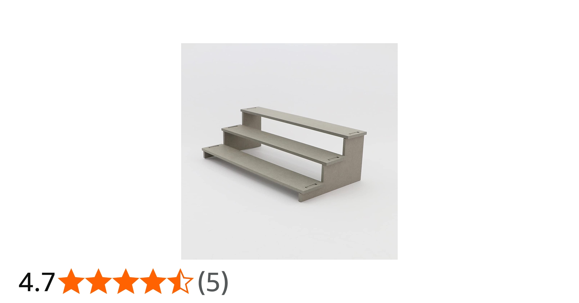 Amazon.co.jp: カラー木製ひな壇 3段 選べる4色 ディスプレイ グッズ