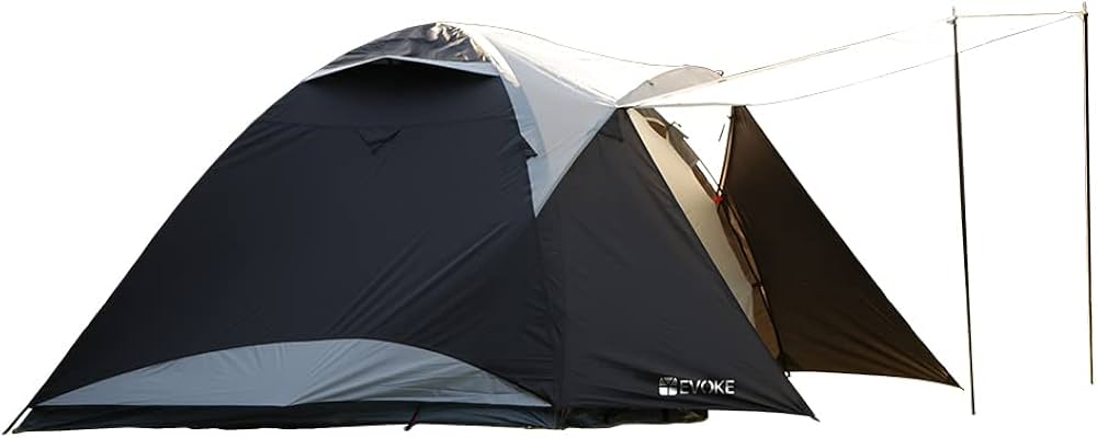 Amazon.co.jp: EVOKE テント キャンプ アウトドア ドームテント