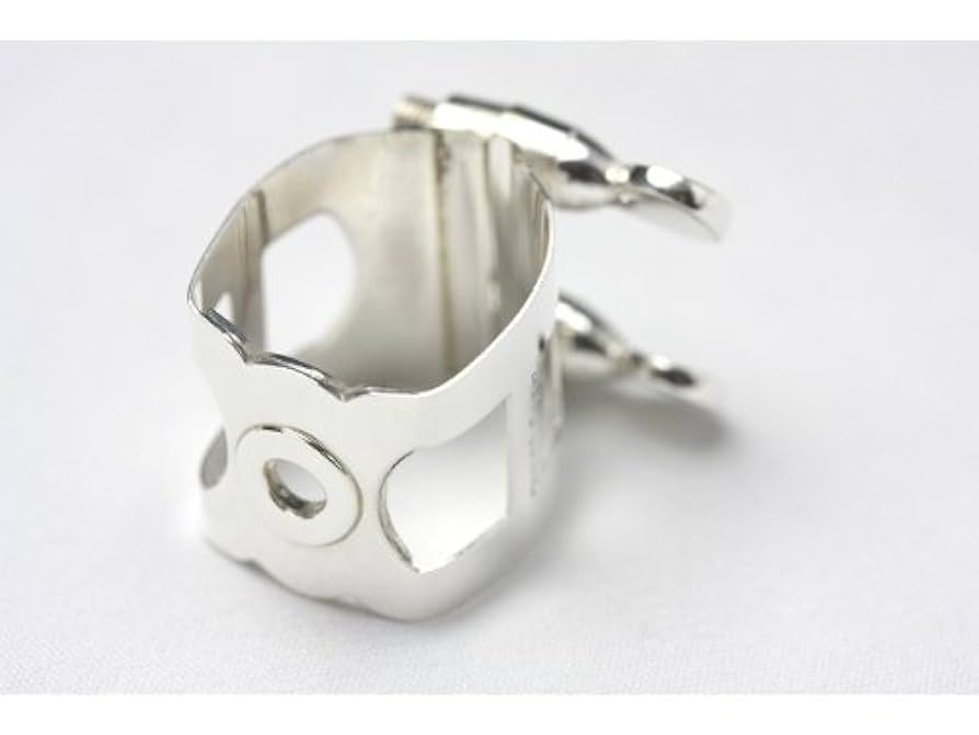 N*様 アルトサックス リガチャー ウッドストーン ソリッドシルバー総銀