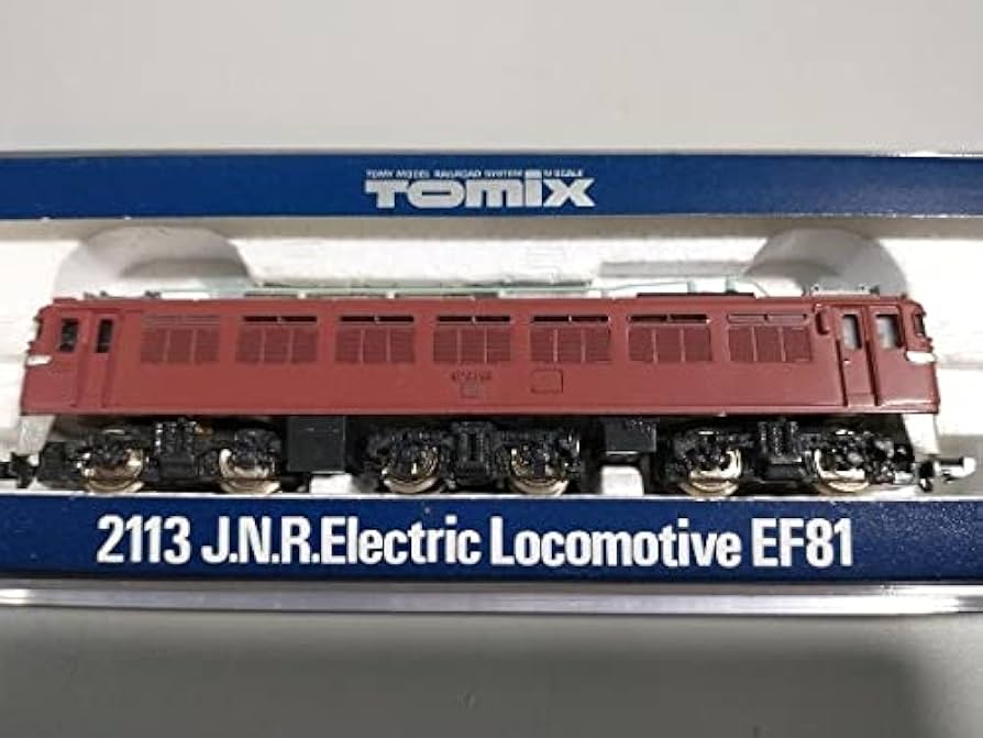 Amazon | Nゲージ TOMIX 2113 国鉄EF81形 電気機関車 | 鉄道模型 通販