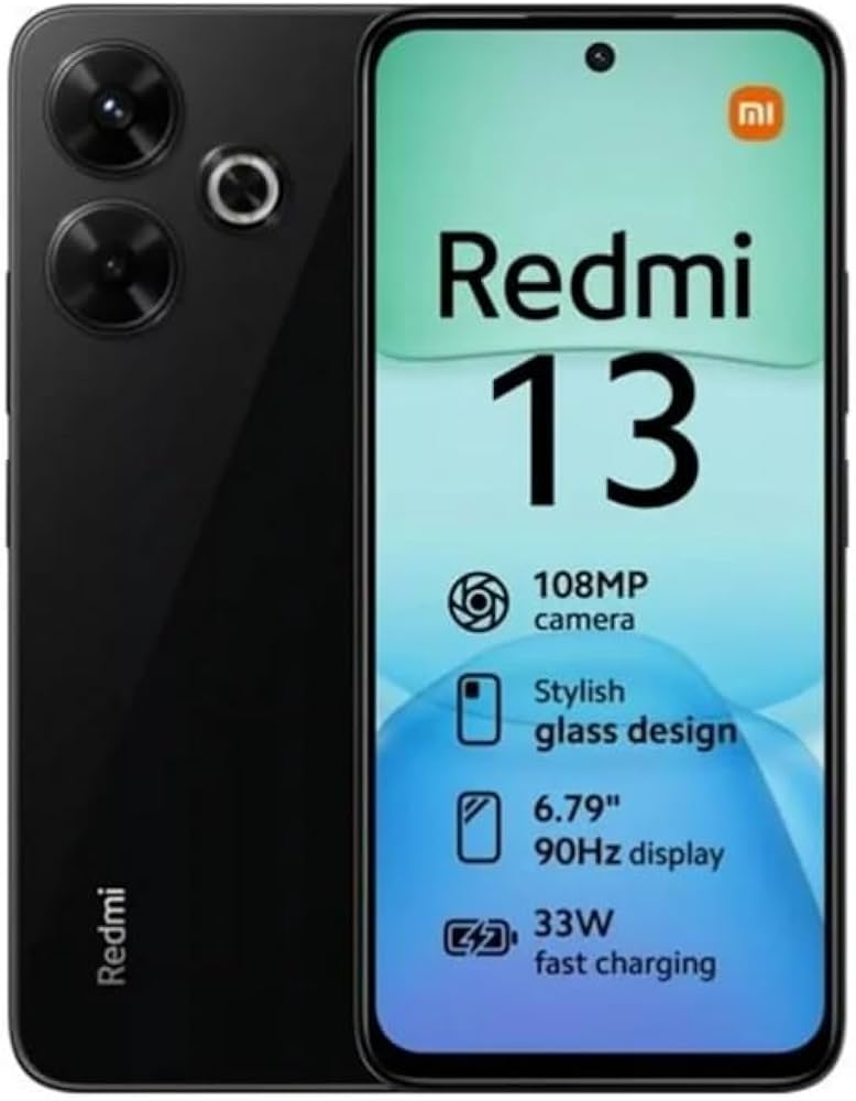 Amazon.com: Xiaomi Redmi 13 4G LTE (256GB + 8GB) Factory Unlocked