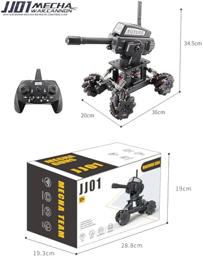 Amazon.com: VANLINNY Robot Kits,360° Drifting RC Tank Toy,Science