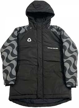 ボネーラ bonera XL ベンチコート ハーフコート 黒 ストライプ 楽天