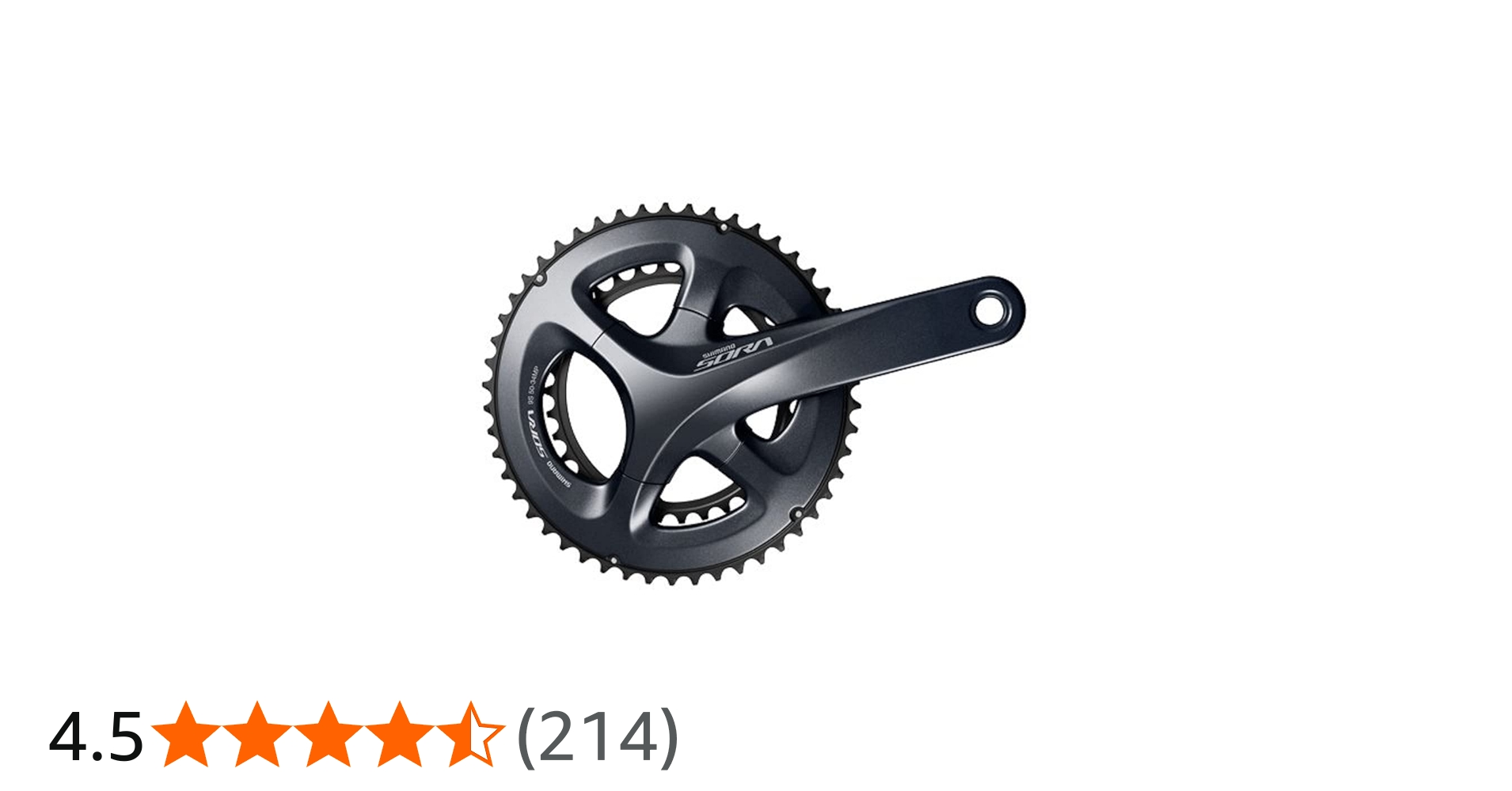 Amazon | シマノ クランクセット FC-R3000 50×34T 165mm 9S BB別売