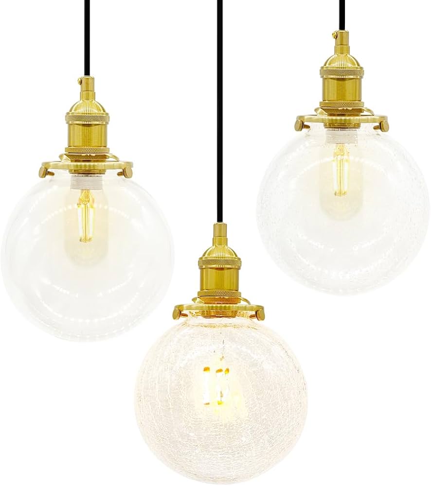 Amazon.co.jp : ペンダントライト ガラス 丸型 おしゃれ 北欧 吊り下げ