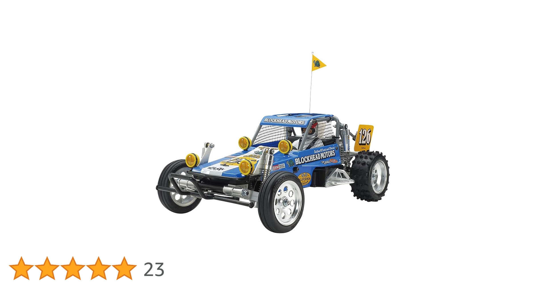 タミヤ ワイルドワンオフローダー ブロックヘッドモータース 車体のみ