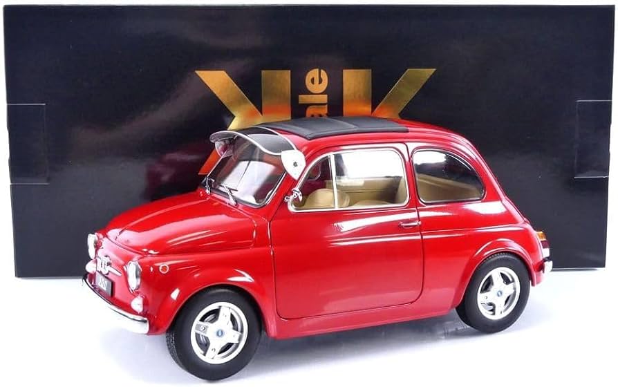 Amazon | KK-Scale フィアット Fiat 500 F ミニカー 1/12