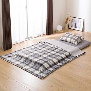 Amazon｜ニトリ 毛布にもなる 掛ふとん カバー付き 寝具7点セット