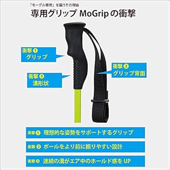 Amazon | SINANO(シナノ) スキーポール 2023 BUMP DIVER ブラック BK