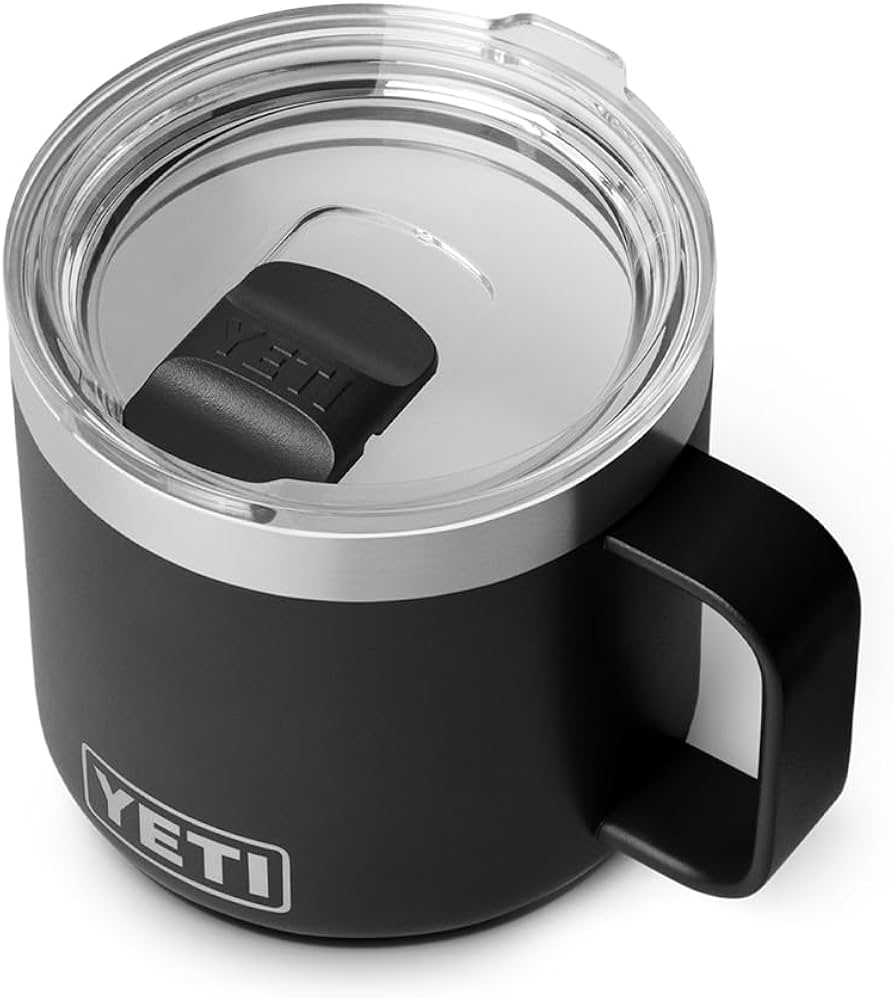 Amazon.com: YETI Rambler 14 oz Ceramic Lined Stackable Mug, Vacuum