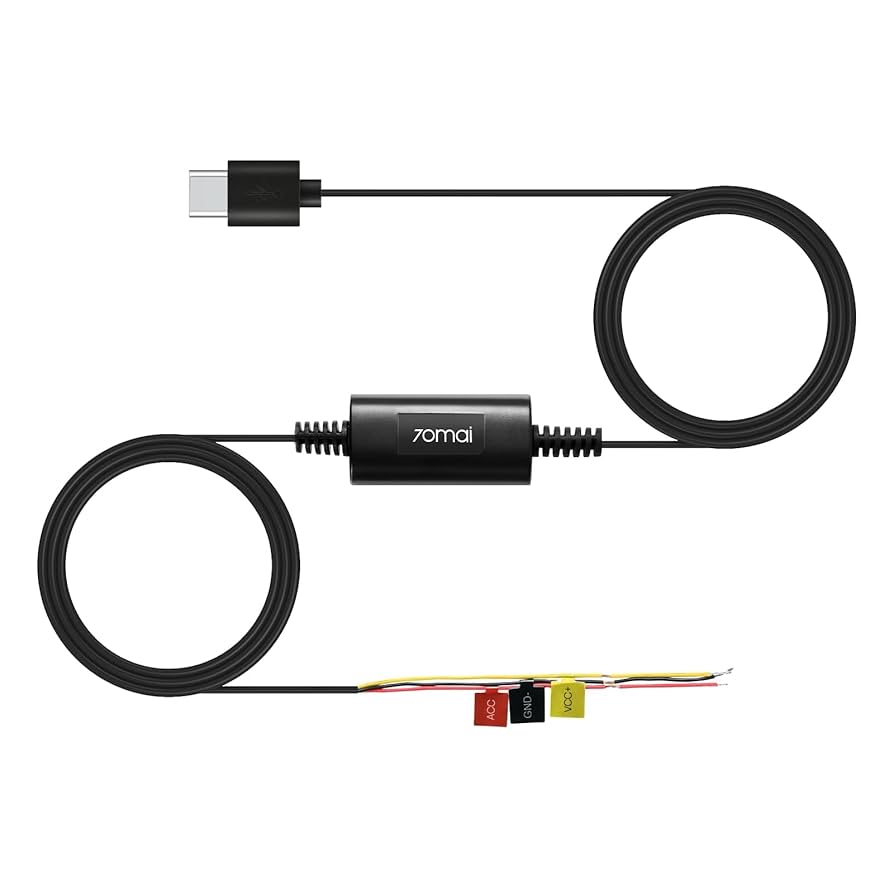 70mai Dash Cam Omni 64GB(常時電源ケーブル付き)