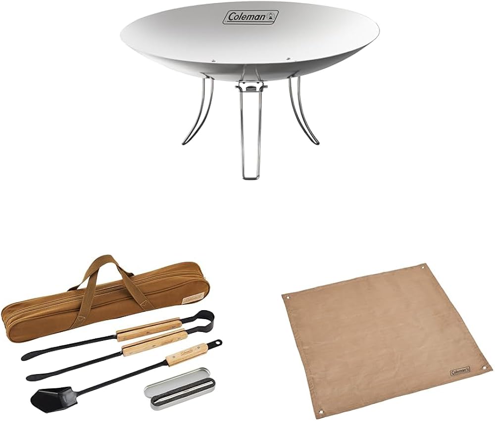 Amazon | Coleman(コールマン) 【セット買い】 焚火台 ファイアー