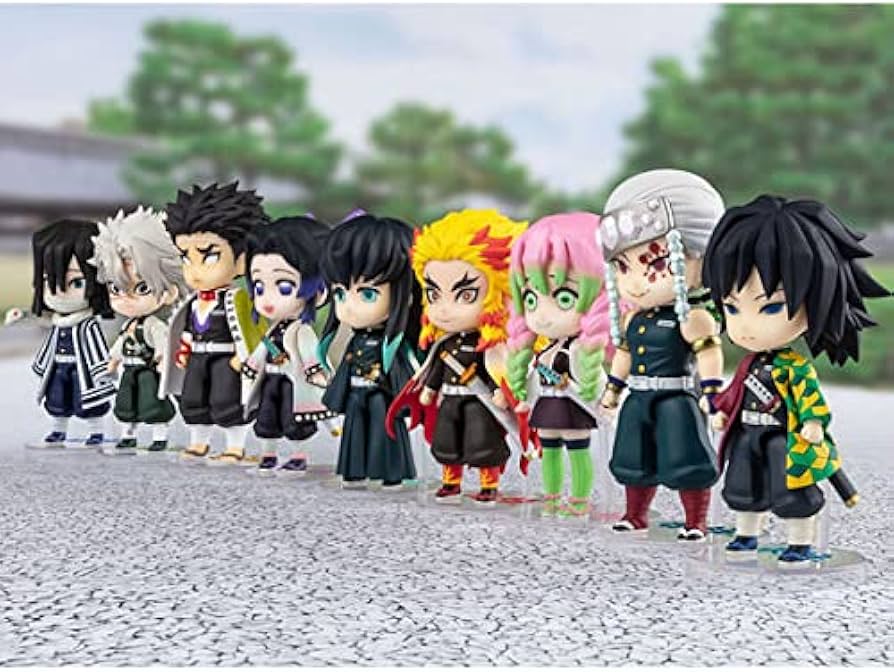 Amazon.co.jp: 鬼滅の刃 Figuarts mini 柱合会議セット (冨岡義勇 胡蝶