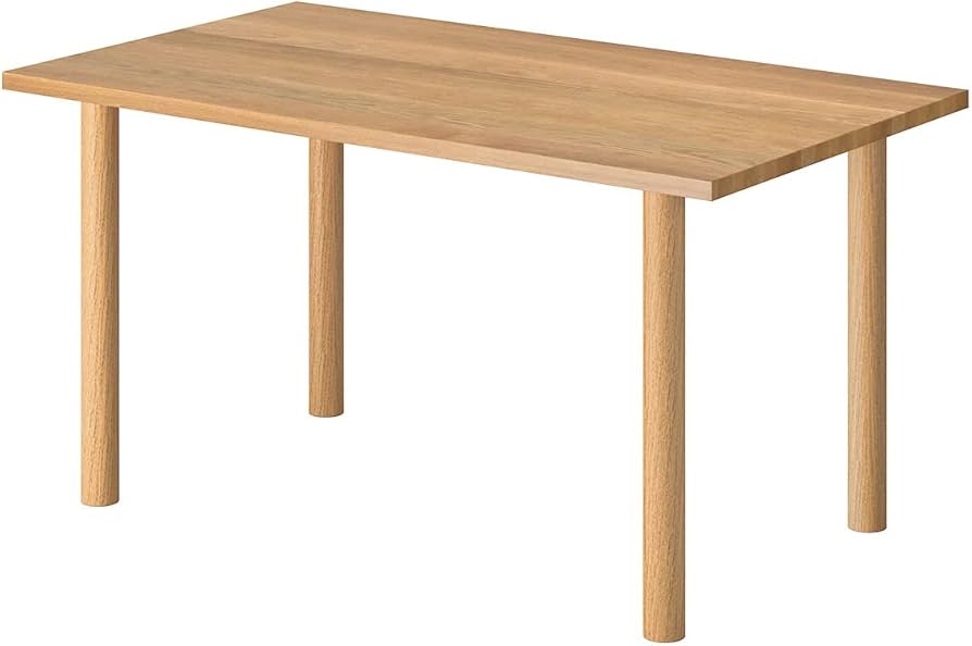 Amazon｜無印良品 木製テーブル脚 高さ72cm用 オーク材 82586176 4本組