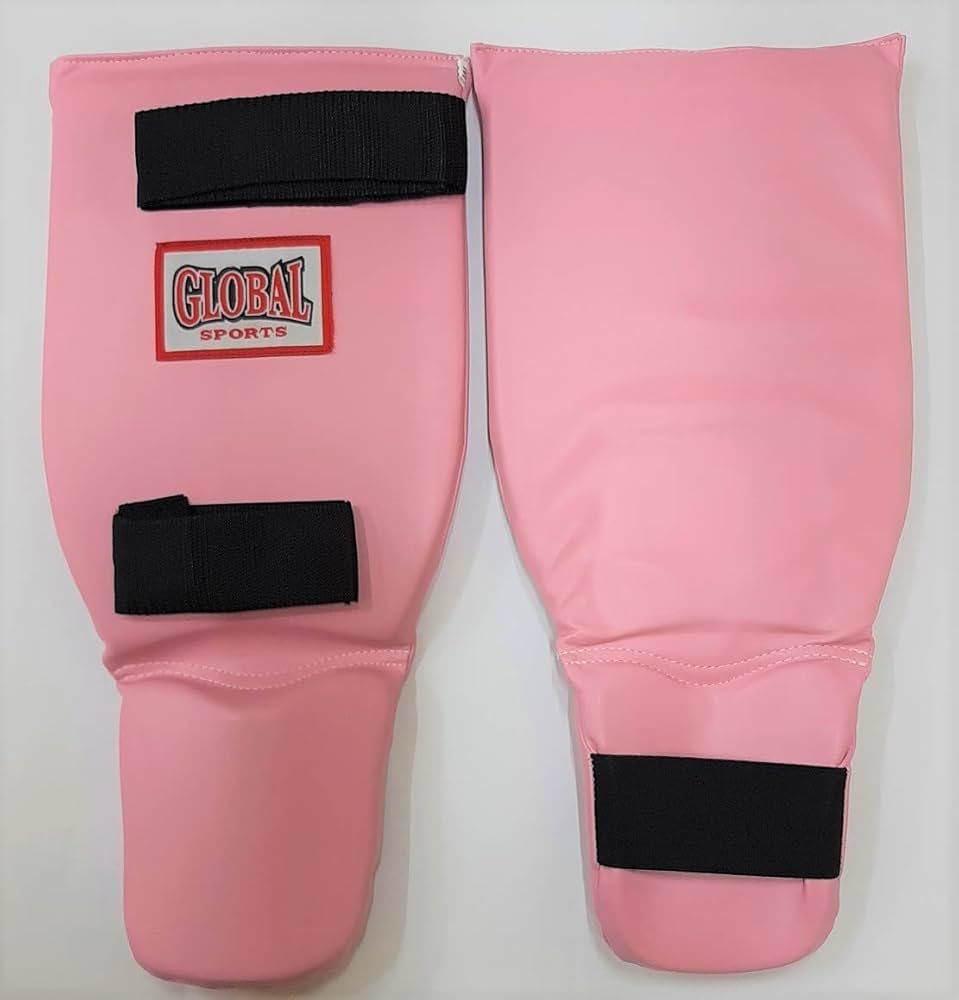 Amazon | レッグガード 010 (高級レザー) ピンク フリーサイズ(Lサイズ