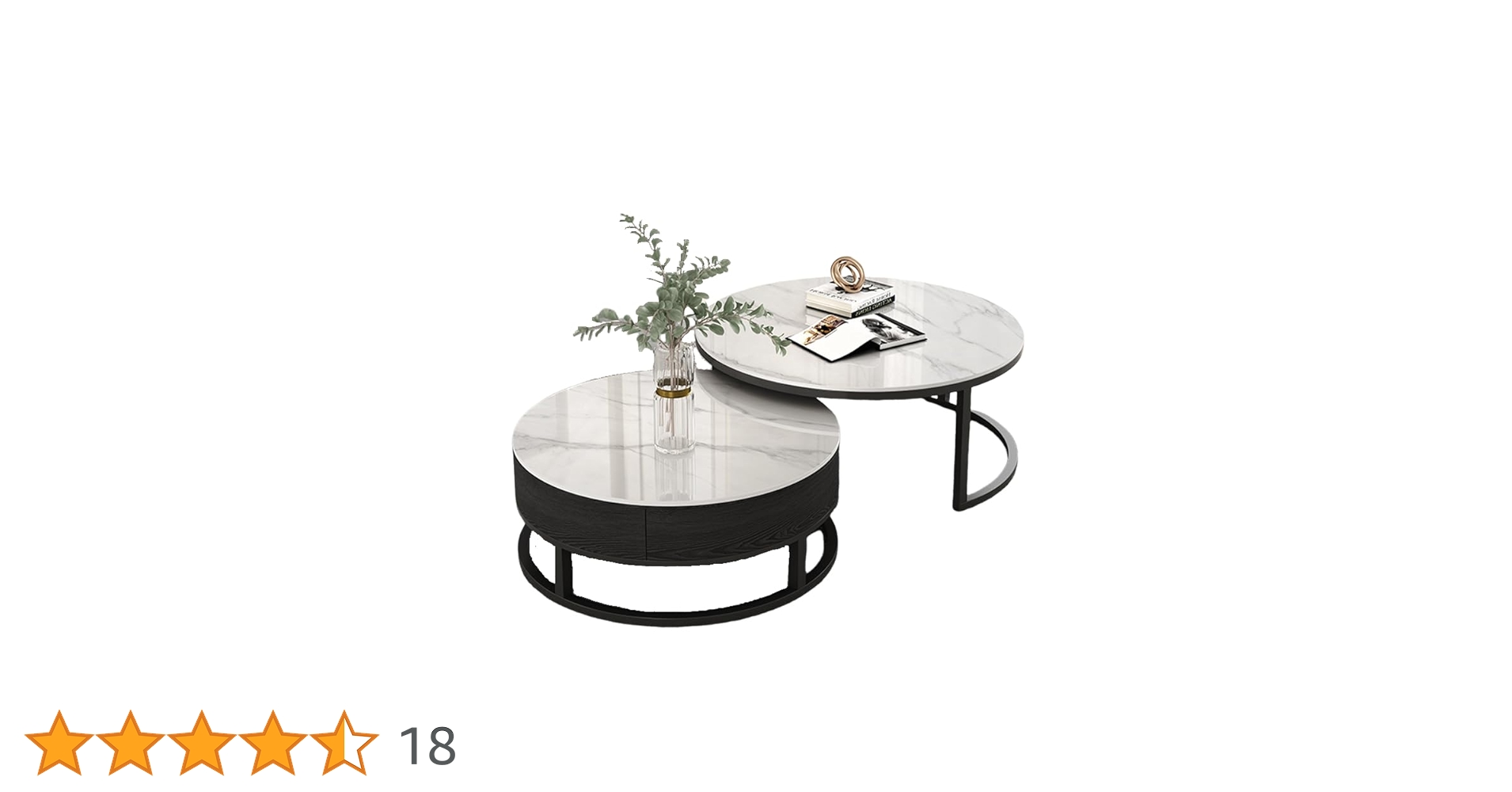 ヘキサテーブル50 センターテーブル付き チークニス仕上げ FHC60t