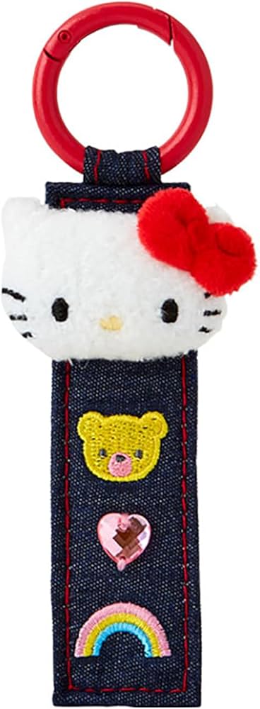 Amazon.co.jp: サンリオ(SANRIO) タグキーホルダー(デニムワッペン