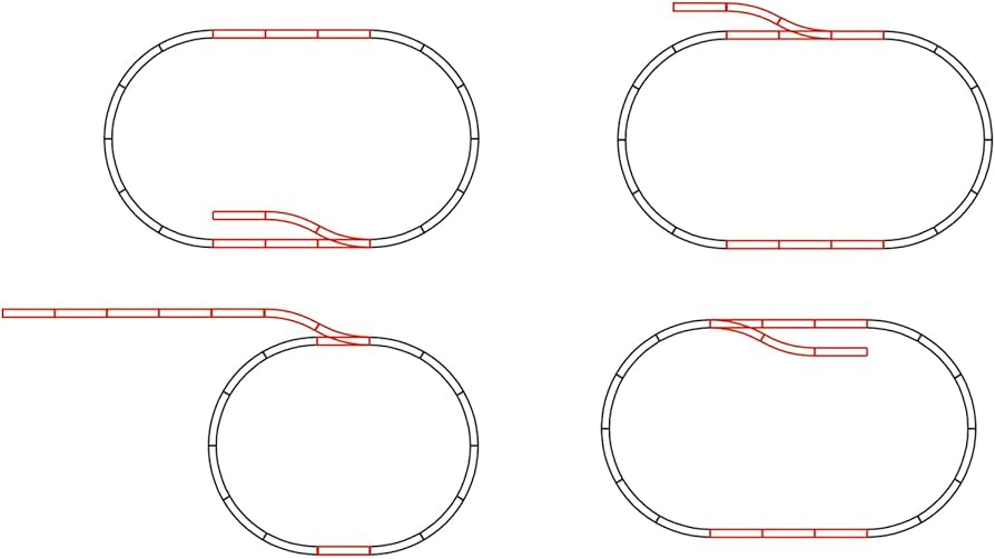 Amazon.com: LGB 19901 Siding Track Set : Arts, Crafts & Sewing