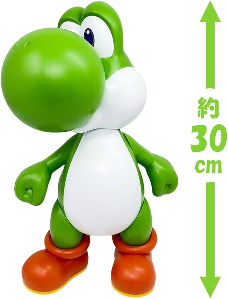 Amazon.co.jp: スーパーマリオ ビッグアクションフィギュア ヨッシー