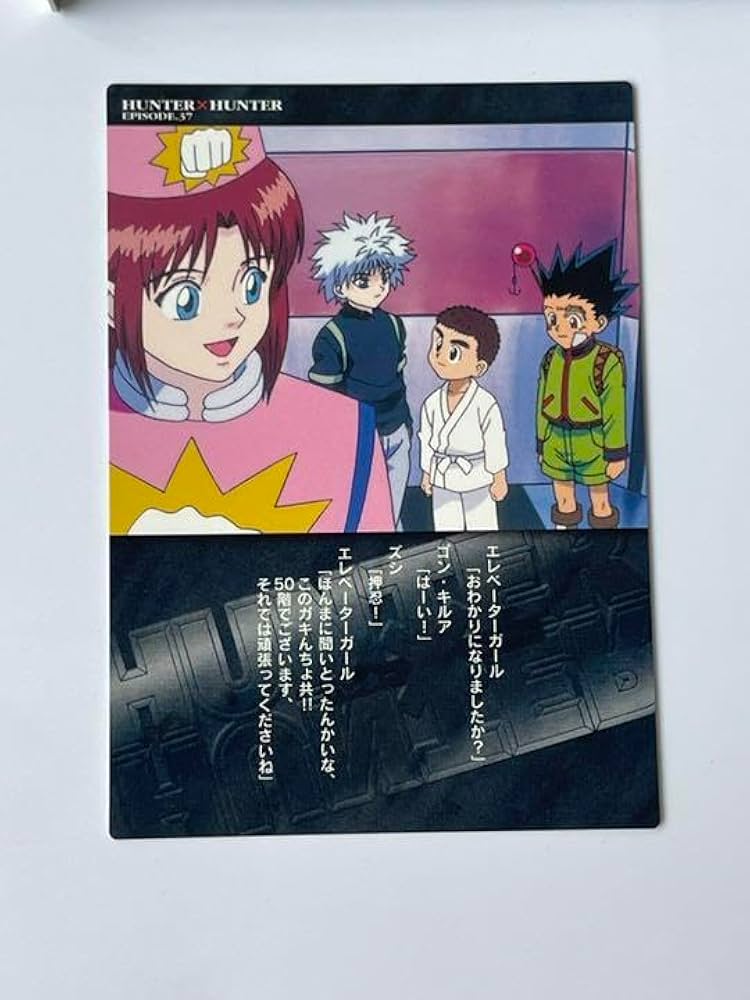 Amazon.co.jp: 希少品 HUNTER×HUNTER カードダスマスターズ キルア