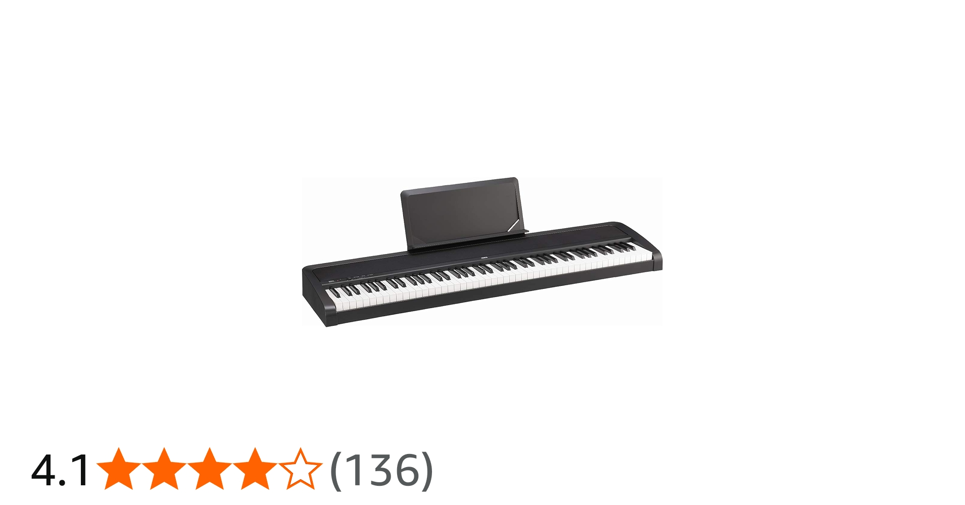 Amazon | ​​KORG コルグ 電子ピアノ B2N 88鍵 ライトタッチ鍵盤