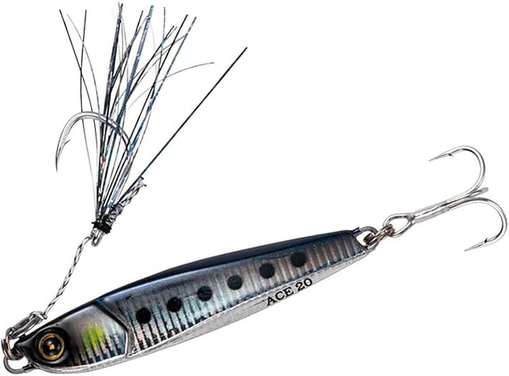 Amazon.co.jp: ハヤブサ(Hayabusa) メタルジグ FS415 ｼﾞｬｯｸｱｲ ｴｰｽ 20g