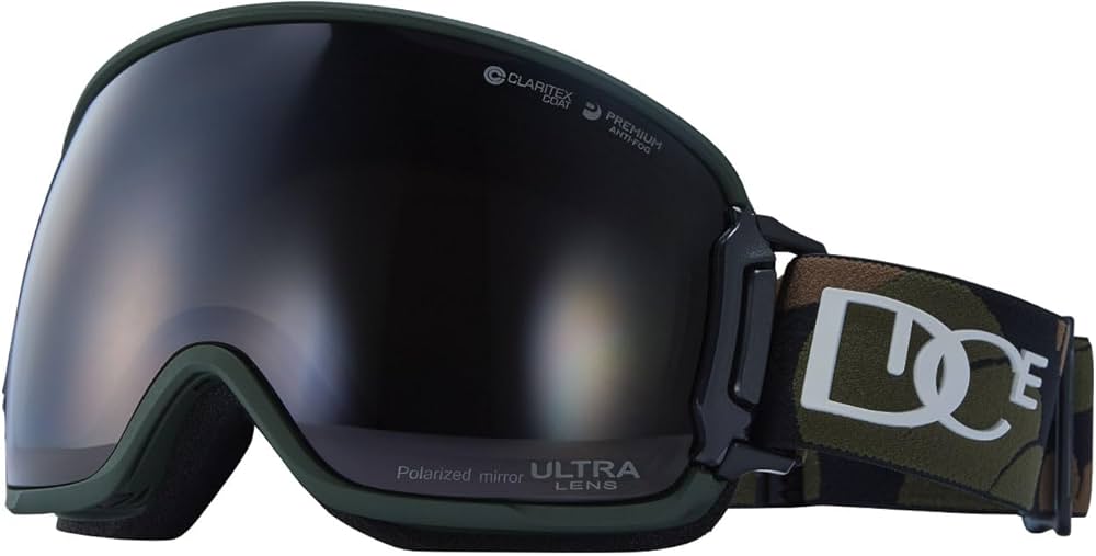 Amazon.co.jp: [Dice] BANK BK34362 CAMO Snow Goggles, Polarized