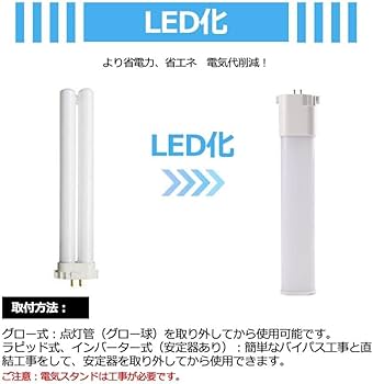 Amazon | FPL36EXN FPL36EX-N FPL36EX代替用 コンパクト蛍光灯 LED化