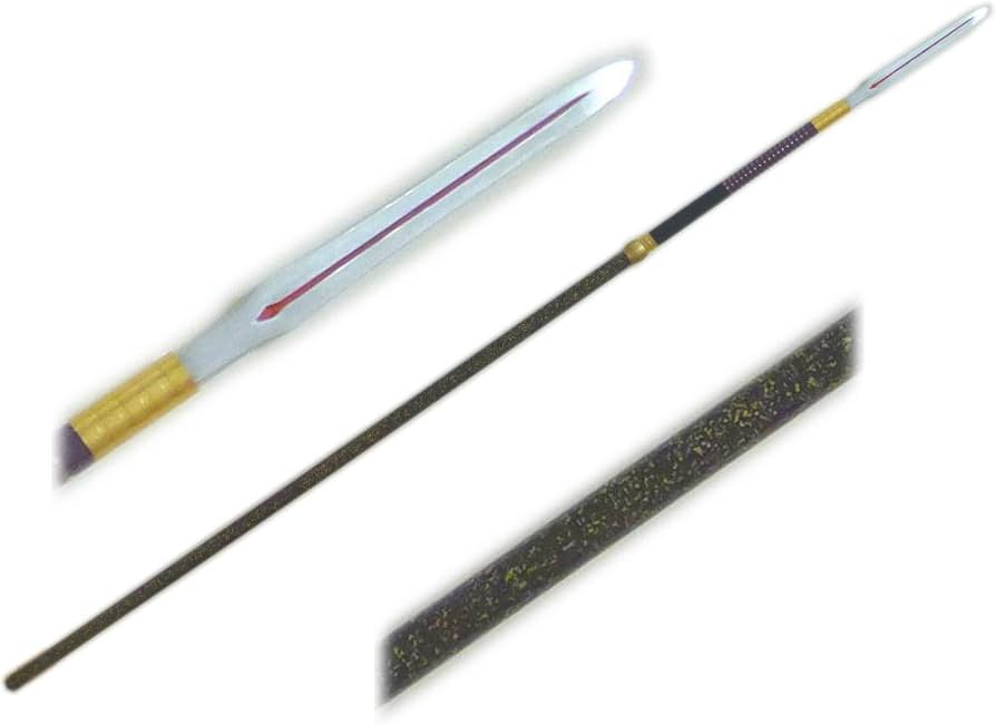 Amazon.co.jp: 槍 上槍 4本継 全長198cm 踊り用小道具 日本舞踊