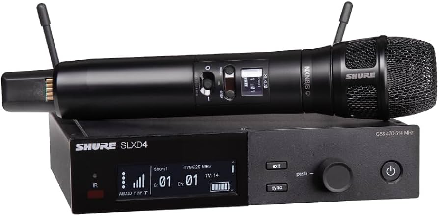 Amazon.co.jp: SHURE シュア SLXD24/N8SB Nexadyne 8/S ハンドヘルド型